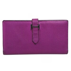 HERMES Purple Wallet